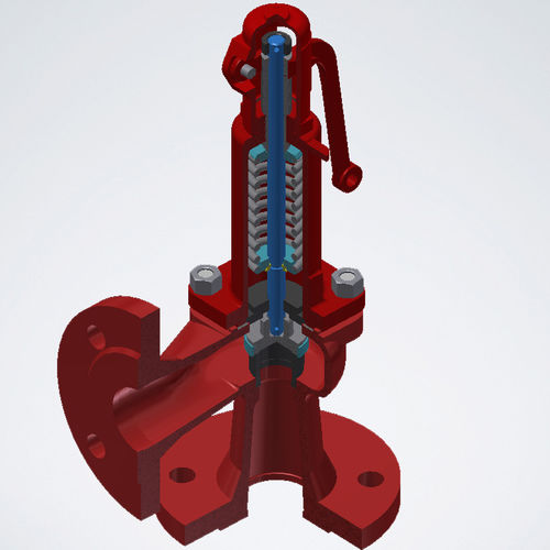 Water safety valve - 130 Series - Besa S.p.A. - for air / for gas / for steam