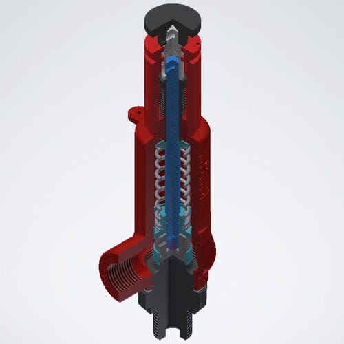 Water safety valve - 139 Series - Besa S.p.A. - for air / for gas / for steam