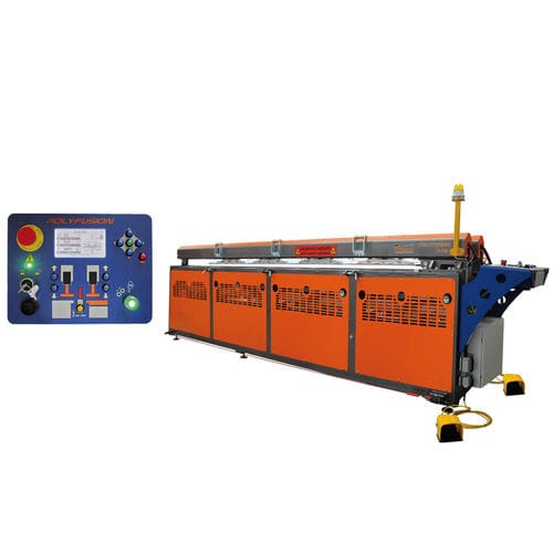 Butt welding machine - POLYFUSION 3-30 - RITMO S.p.A. - automatic / thermoplastic sheet / CNC