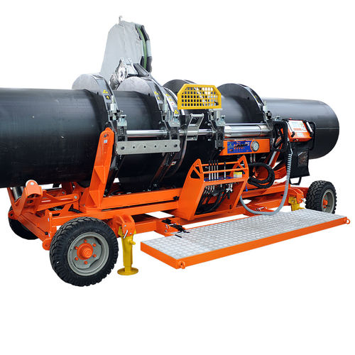 Butt welding machine - DELTA 1000 TRAILER - RITMO S.p.A. - automatic / for plastic pipe / 230V single phase