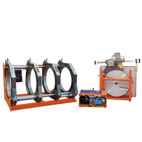 Butt welding machine - DELTA 800 - RITMO S.p.A. - manual / for plastic pipe / 400V three-phase