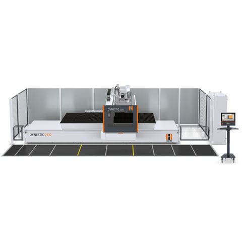 3-axis CNC machining center - DYNESTIC 7532 - HOLZ-HER - vertical / for wood / gantry