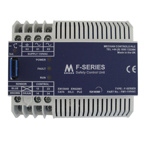 Switching relay module - FM1 - Mechan Controls - safety / DIN rail mounted