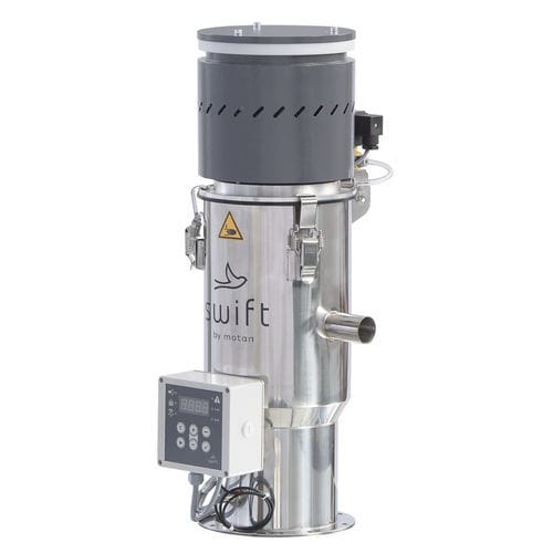 Single-phase hopper loader - sCONVEY HES - motan gmbh - compact / for plastic pellets / dust-free