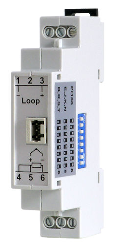 DIN rail mount temperature transmitter - -200 °C ... +1 800 °C | TRC series - Comeco Control & Measurement - RTD / thermocouple / Pt100