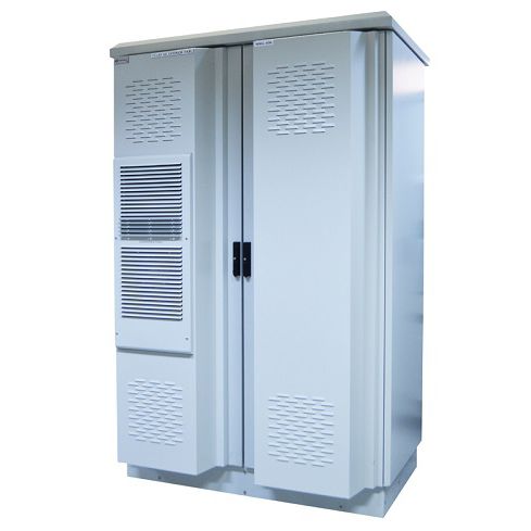 Floor-mounted network cabinet - Electro Alfa International - ventilated / modular / outdoor