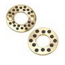 Thrust washer - SOBW / SOBWN - Sankyo Oilless Industry - round / graphite / steel