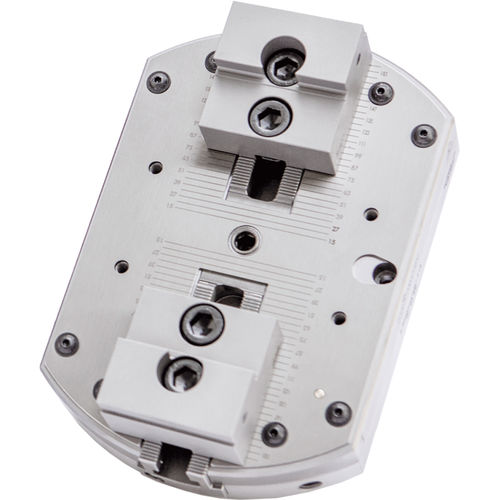 Locking clamp collet chuck - 2-jaw module - HAINBUCH GMBH SPANNENDE TECHNIK