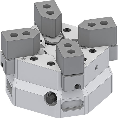 4-jaw workpiece clamping chuck - InoFlex VF - HAINBUCH GMBH SPANNENDE TECHNIK - milling / high-precision / stationary