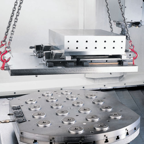 Quick zero-point clamping system - DockLock safe & airline - HAINBUCH GMBH SPANNENDE TECHNIK - hydraulic / pneumatic / round