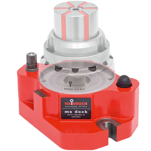 Manual clamping fixture - ms dock - HAINBUCH GMBH SPANNENDE TECHNIK - hydraulic / mandrel
