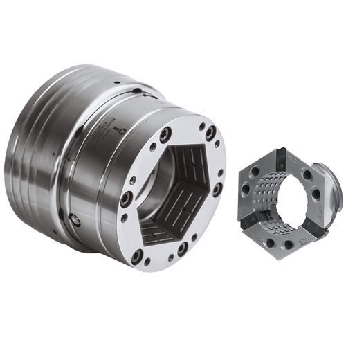Power chuck - TOPlus - HAINBUCH GMBH SPANNENDE TECHNIK - pull-back / dead length / high-precision