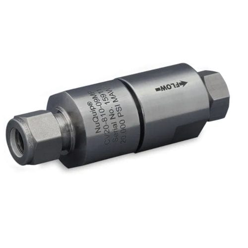 Piston check valve - CV series - Airmo Incorporation - for water / NPT / backflow