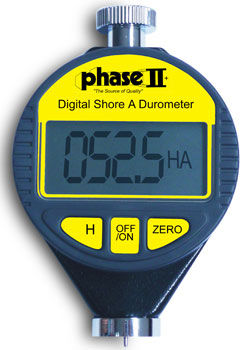 Shore A hardness tester - 0 - 1000 HSA | PHT-960 - Phase II - portable / digital display