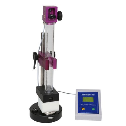 Rebound resilience testing device - Hildebrand Prüf- und Meßtechnik - for foam / for elastic foam