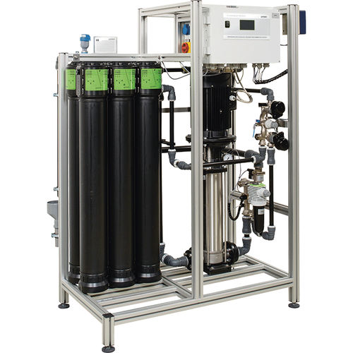 Membrane filtration system - NANO-X - Grünbeck Wasseraufbereitung - water / high-efficiency