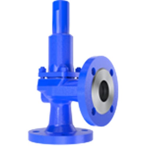 DIN safety valve - 43 series  - LESER GmbH & Co. KG - stainless steel / standard / flange