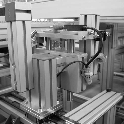 Pneumatic lifting system 24.1201/0 Minitec with gripping tool / multiproduct