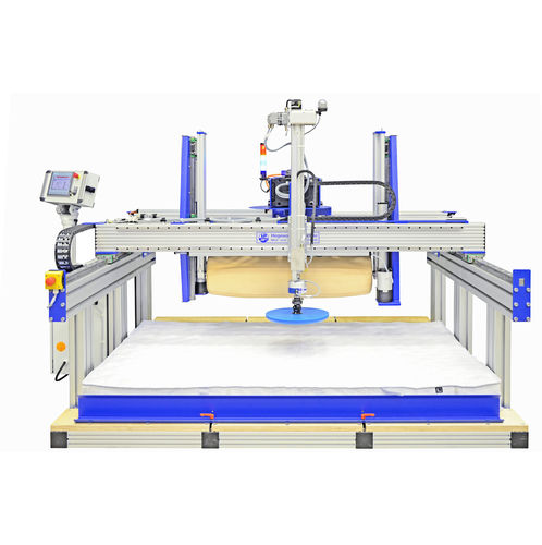 Multi-parameter test bench - Hegewald & Peschke Meß- und Prüftechnik GmbH - mattress durability and hardness / mechanical