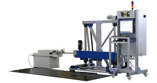 Drawer test stand - max. 800 m, 2 m/s, 1000 N - Hegewald & Peschke Meß- und Prüftechnik GmbH - multi-parameter / continuous-motion / pneumatic