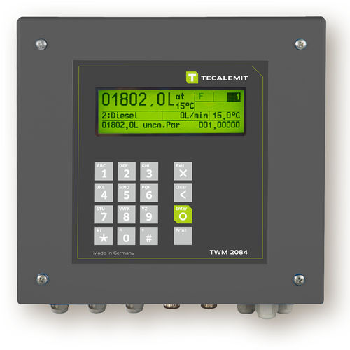 Positive displacement flow meter - TWM 2084 A3 ER - HORN GmbH & Co. KG TECALEMIT - for fuel / IP54 / for pumping applications