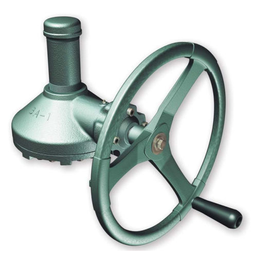 Manual valve actuator - BA series - Nippon Gear - rotary / bevel gear / double-acting