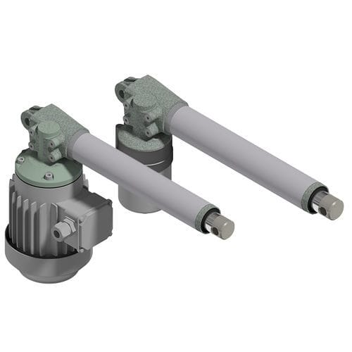 Electric cylinder - ALI2 - MECVEL - ball screw / lead screw / worm gear