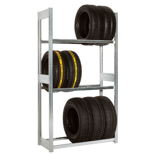 Vertical storage shelving - 10-53083 - BITO-Lagertechnik Bittmann - combined / single-sided / modular