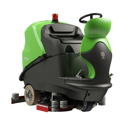 Ride-on scrubber-dryer - CT160 series - IPC - battery-powered / compact
