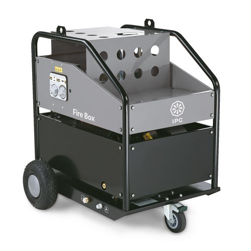 Cold water high-pressure cleaner - Fire Box series - IPC - electric / mobile / stainless steel
