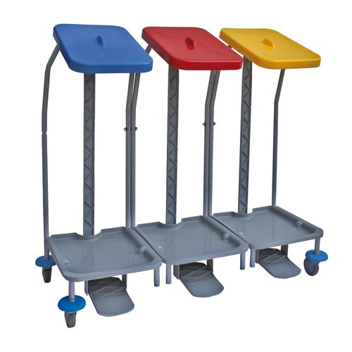 Cleaning trolley - LINEN 23 - IPC - for waste containers