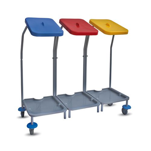 Cleaning trolley - LINEN 23S - IPC - for waste containers