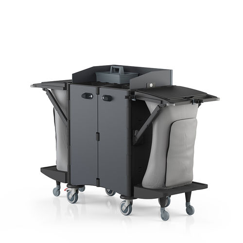 Cleaning trolley - BRIX HOTEL MIDI - IPC - storage / shelf / for linen