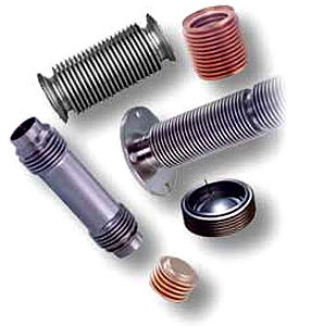 Round bellows - BOA - metal / for machines