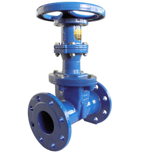 Rising stem valve - EKO®plus - VAG-Group - gate / with handwheel / electrically-actuated