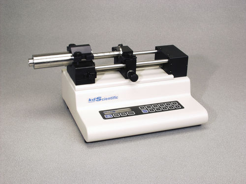 Syringe pump - 0.01 - 140 ml | KDS 410 - KDS - for chemicals / stepper motor-driven / for laboratory