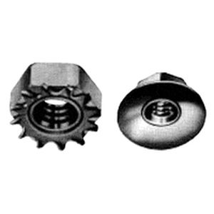 Square nut - Keps® - West Coast Lockwasher - flat / steel