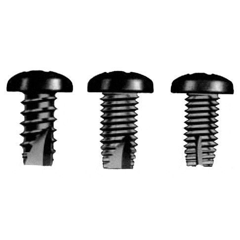 Fastening screw - West Coast Lockwasher - countersunk head / slotted / steel