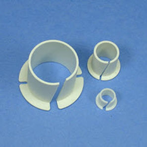 Flange plain bearing - B Series - West Coast Lockwasher - open / nylon