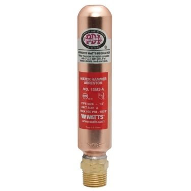 Pipework water hammer arrestor - Watts Water Technologies