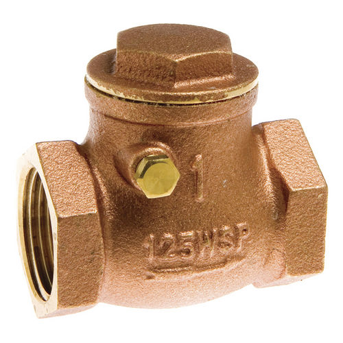 Swing check valve - WCV, WCVS - Watts Water Technologies - brass