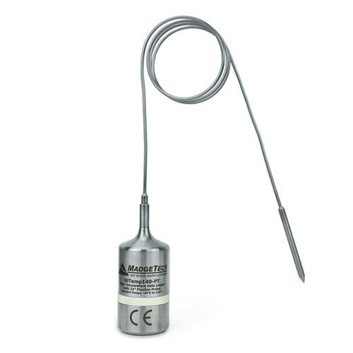 Temperature data-logger - HiTemp140-PT series - MadgeTech - with PC interface / without display / high-temperature