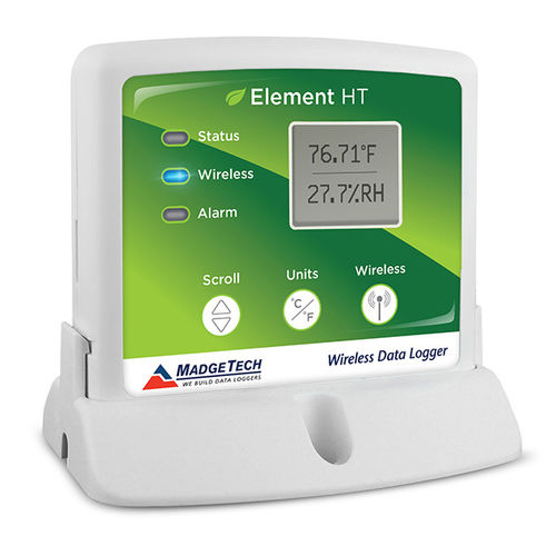 Temperature and humidity datalogger Element HT MadgeTech