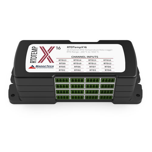 Temperature data-logger - RTDTempX series - MadgeTech - with PC interface / USB / for monitoring