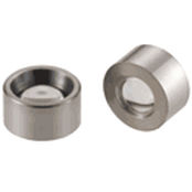 Spherical lens element - FLK series - ALPS Electric - glass / visible / aspherical