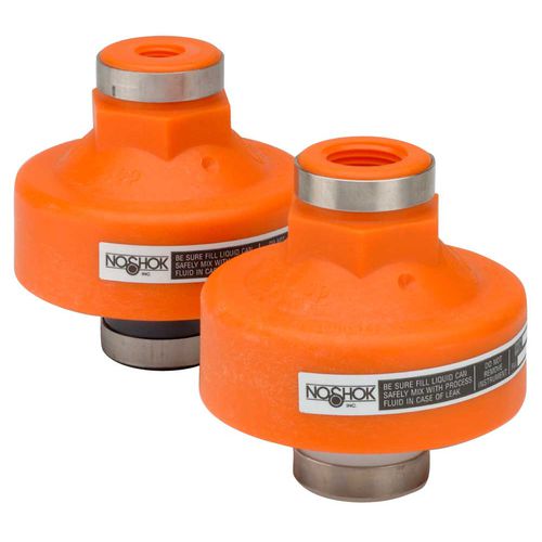 Diaphragm seal with flange connection - 5 - NOSHOK - for pressure gauges / chemical