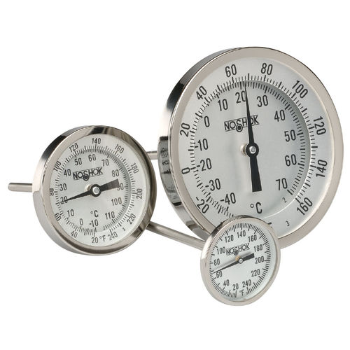Bi-metal thermometer - 100  - NOSHOK - dial / insertion / industrial