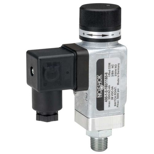 Mechanical pressure switch - 400  - NOSHOK - for oil / rugged / IP65