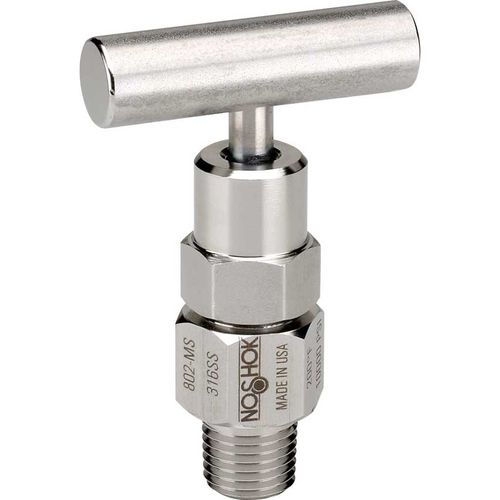 Needle valve - 8 series - NOSHOK - manual / purge / threaded