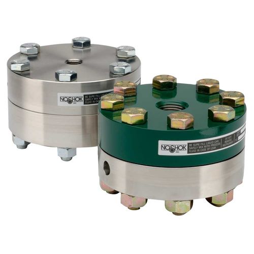 Diaphragm seal with flange connection - 1 series - NOSHOK - for pressure gauges / process